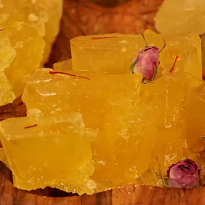 پرده نبات زعفرانی