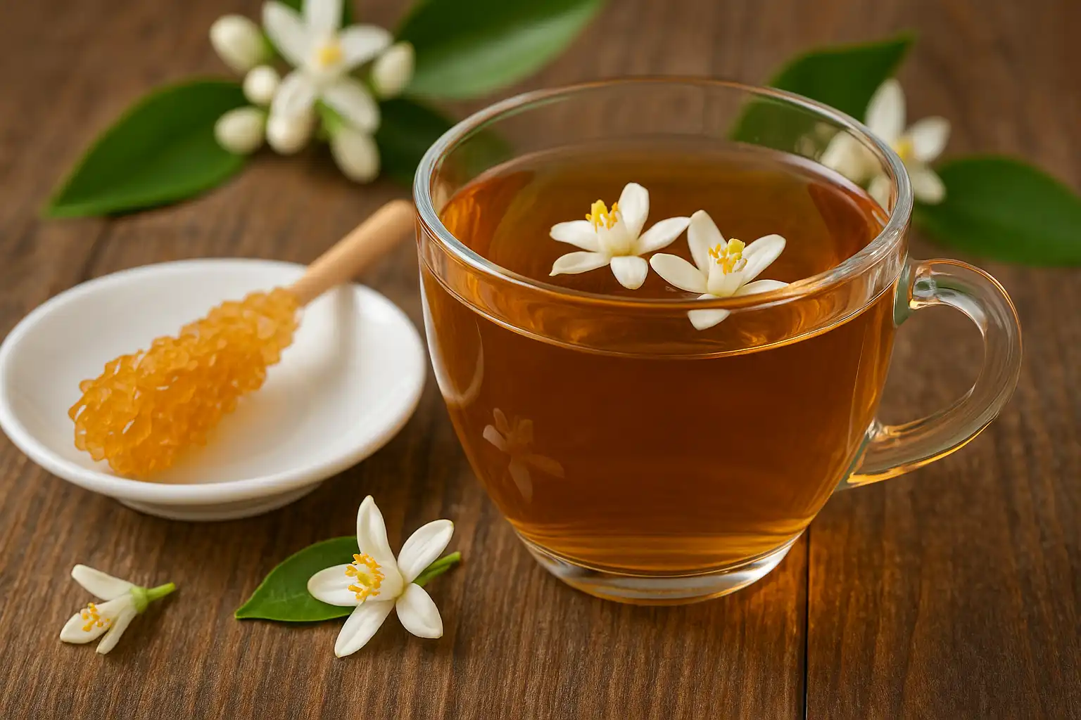 دمنوش بهارنارنج با نبات